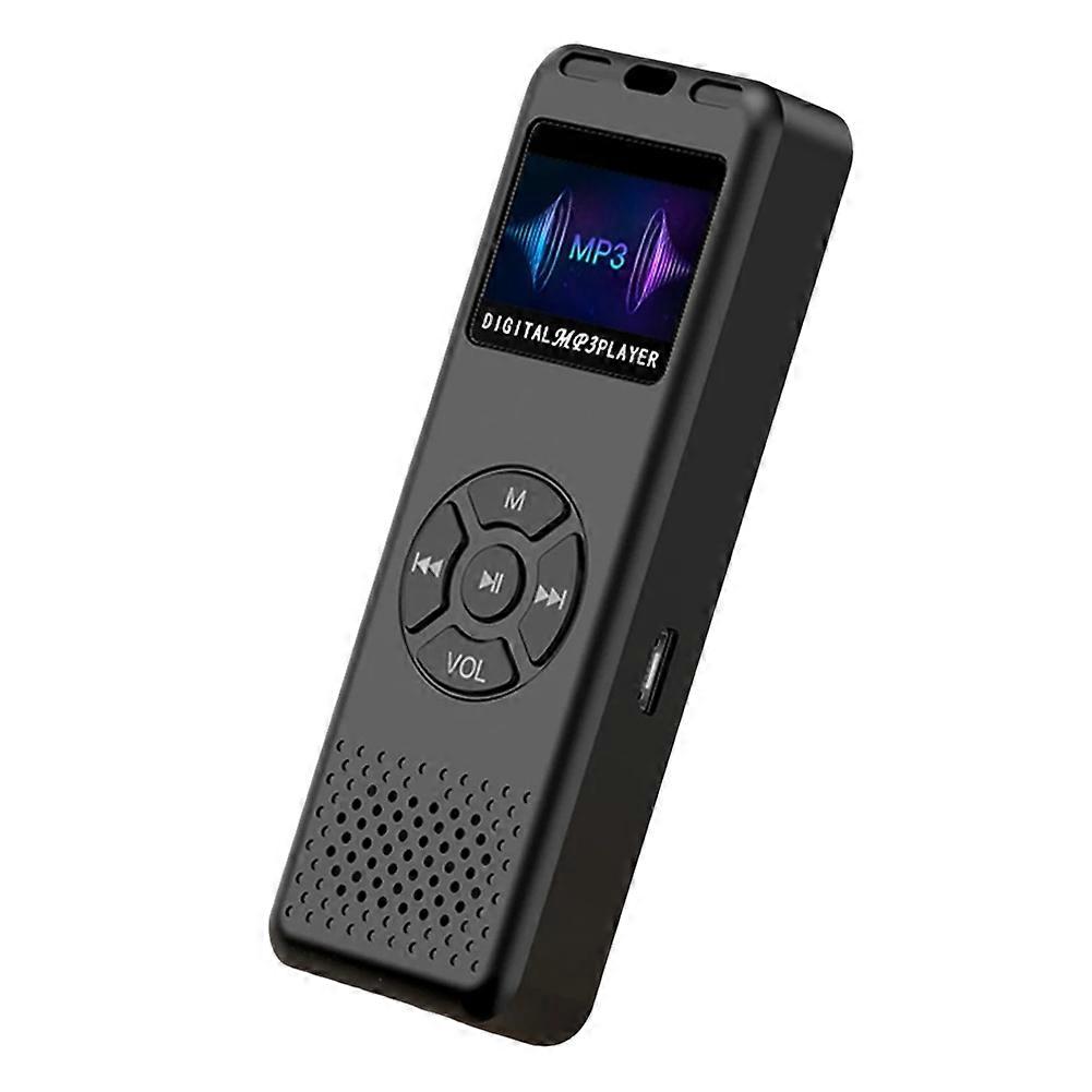  Digital Audio Voice Recorder LED Color Screen A-B Repeat Portable Recorder MP3 for Interview Business A