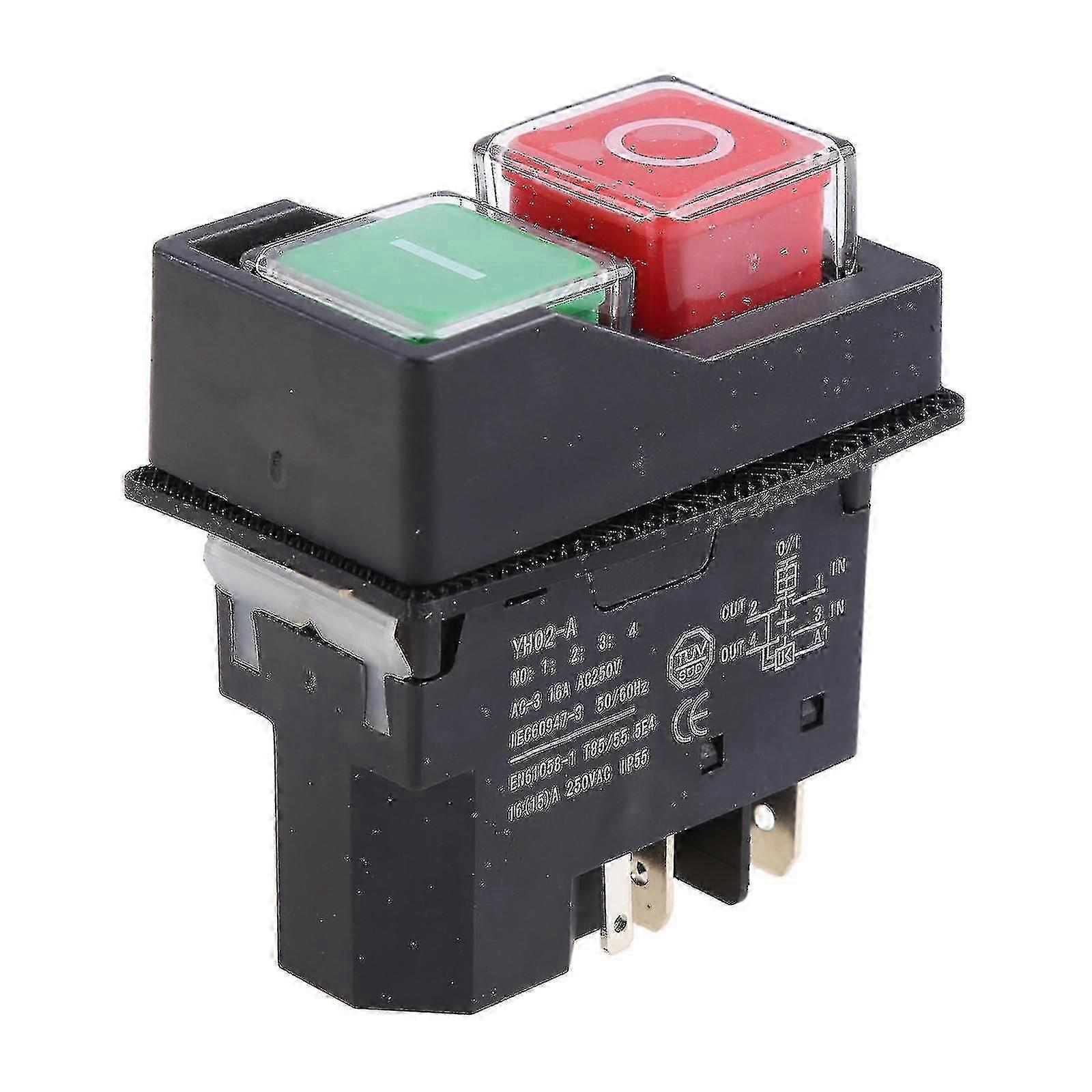 220V Waterproof & Explosion-proof Pushbutton Magnetic Switch (IP55) for Kld-28a