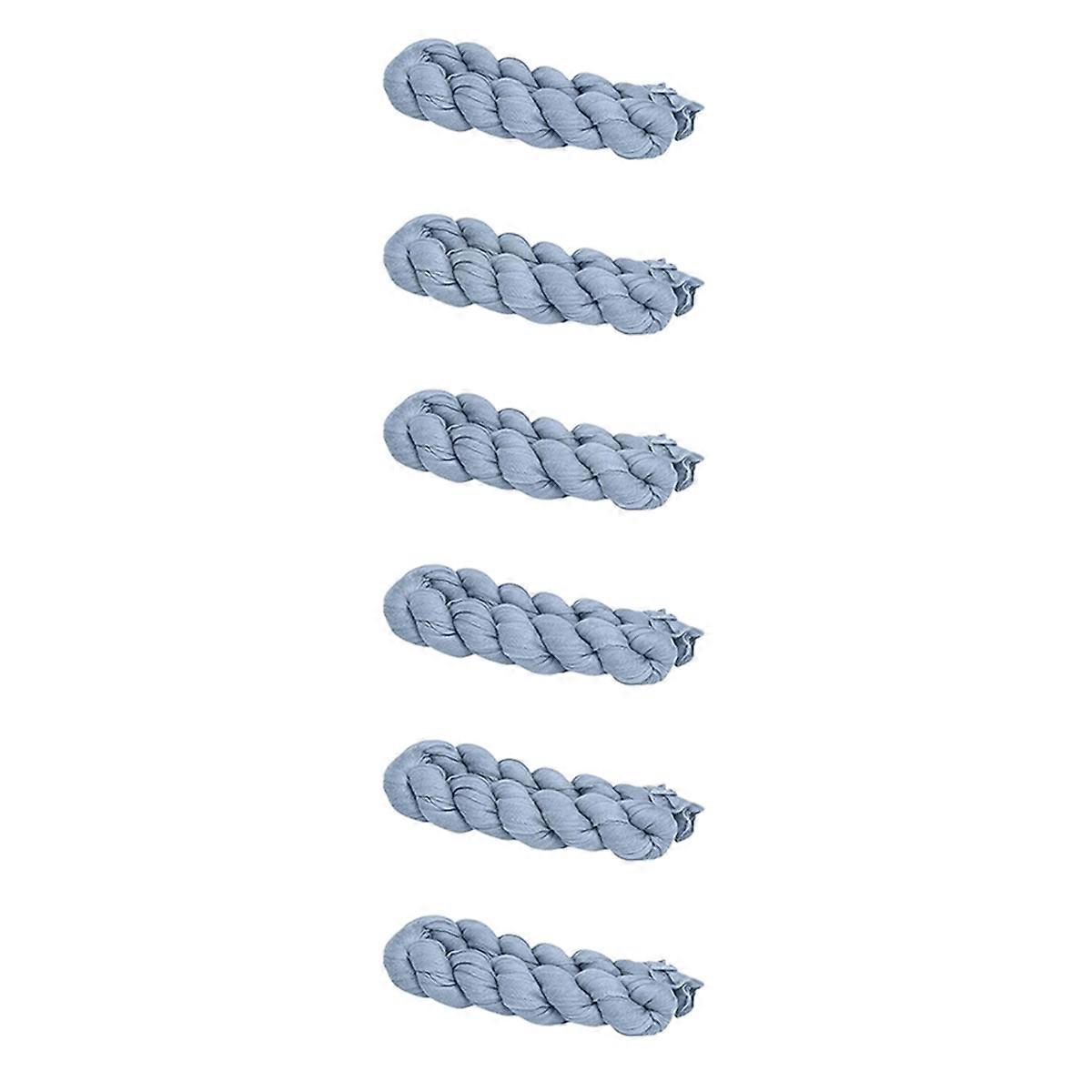 6Pack 35x120 Inches Table Runner , Cheese Cloth Table Runner, Blue