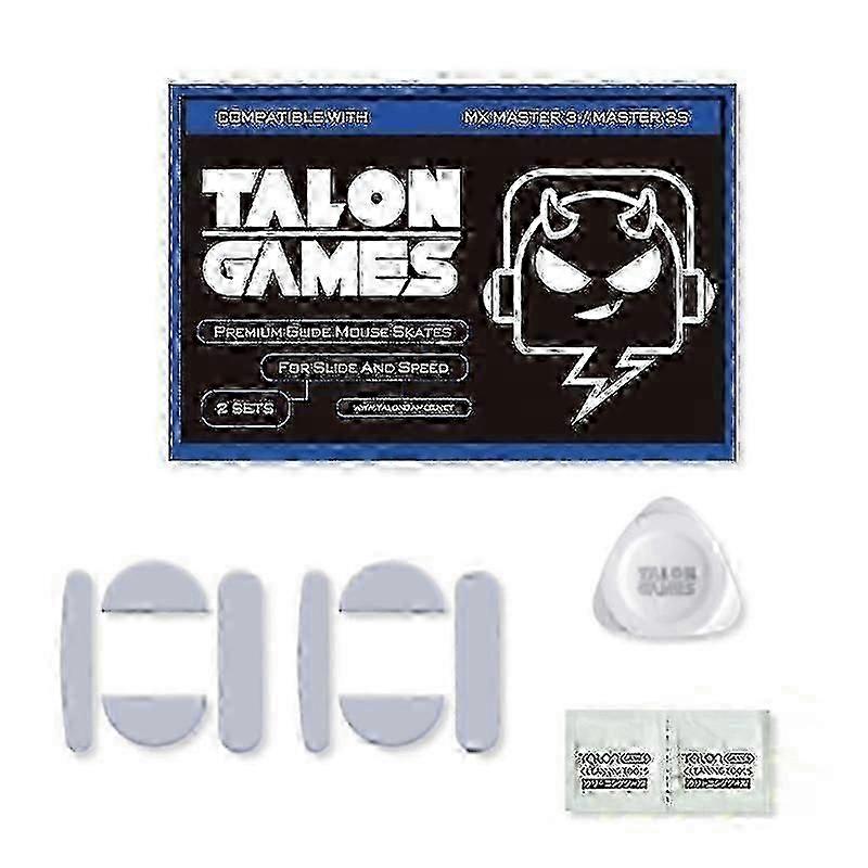 2set For Logitech Mx Master 3 / 3s Mouse Skates Upgrade Curved Edge Mouse Feet