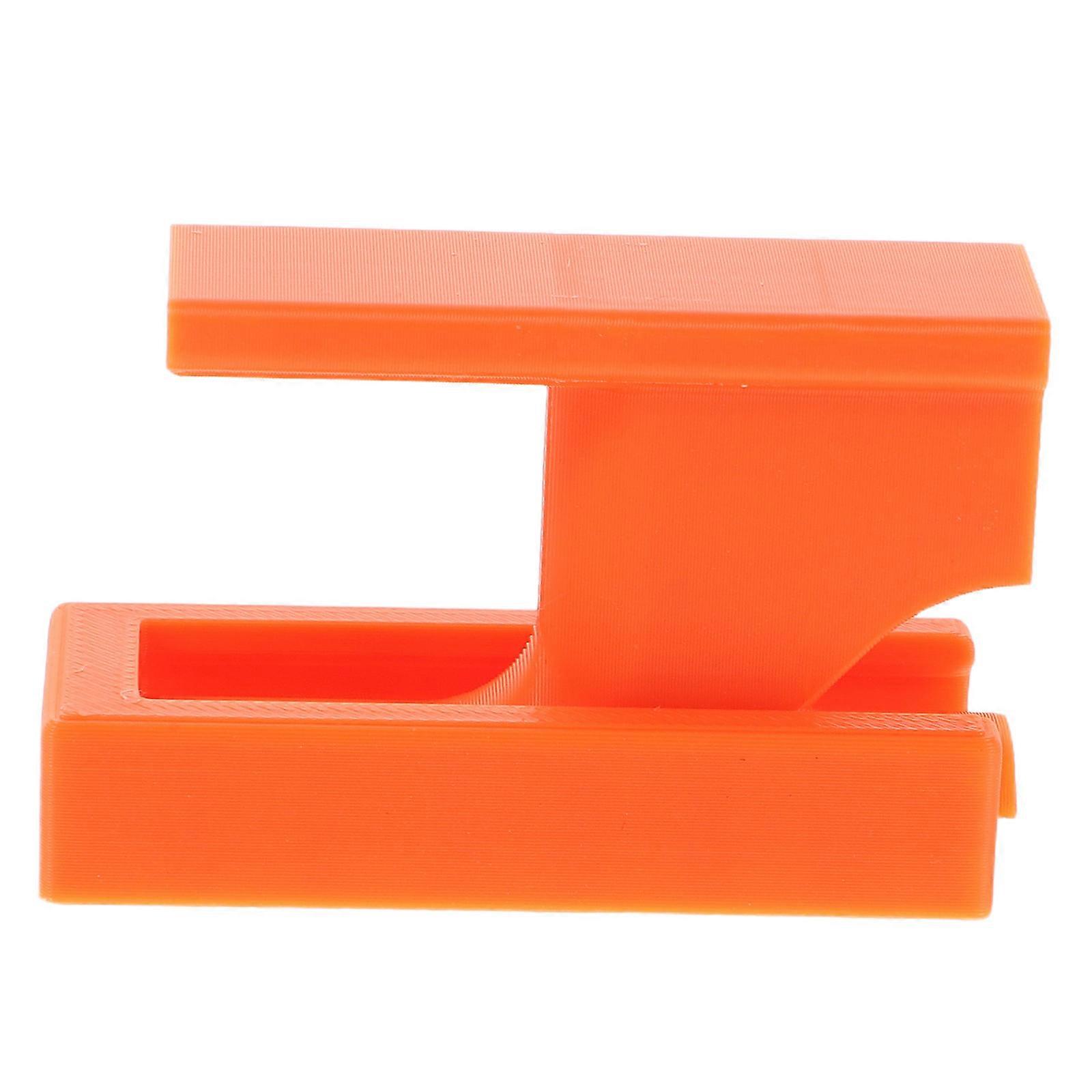 Fishing Rod Holder Wall Mount for Storage 2Pcs Orange Plastic Support Bracket
