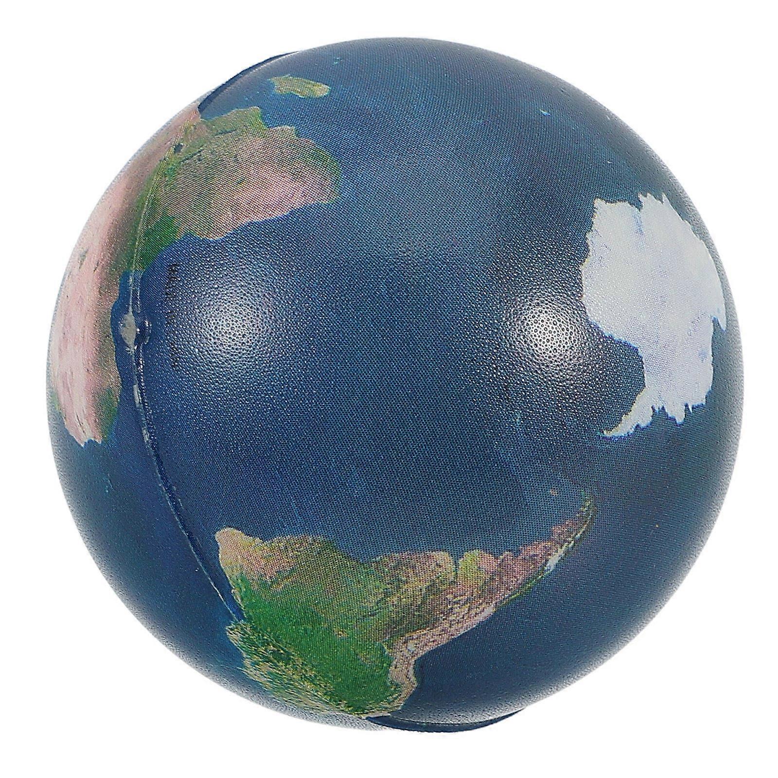 Realistic Earth Model for Teaching with Soft Foam Material Interactive Globe