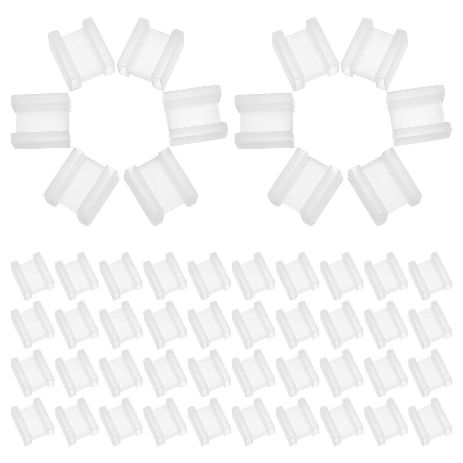 Plug Foot Protector White for Walker Use 100Pcs Electrical Outlet Cap Covers
