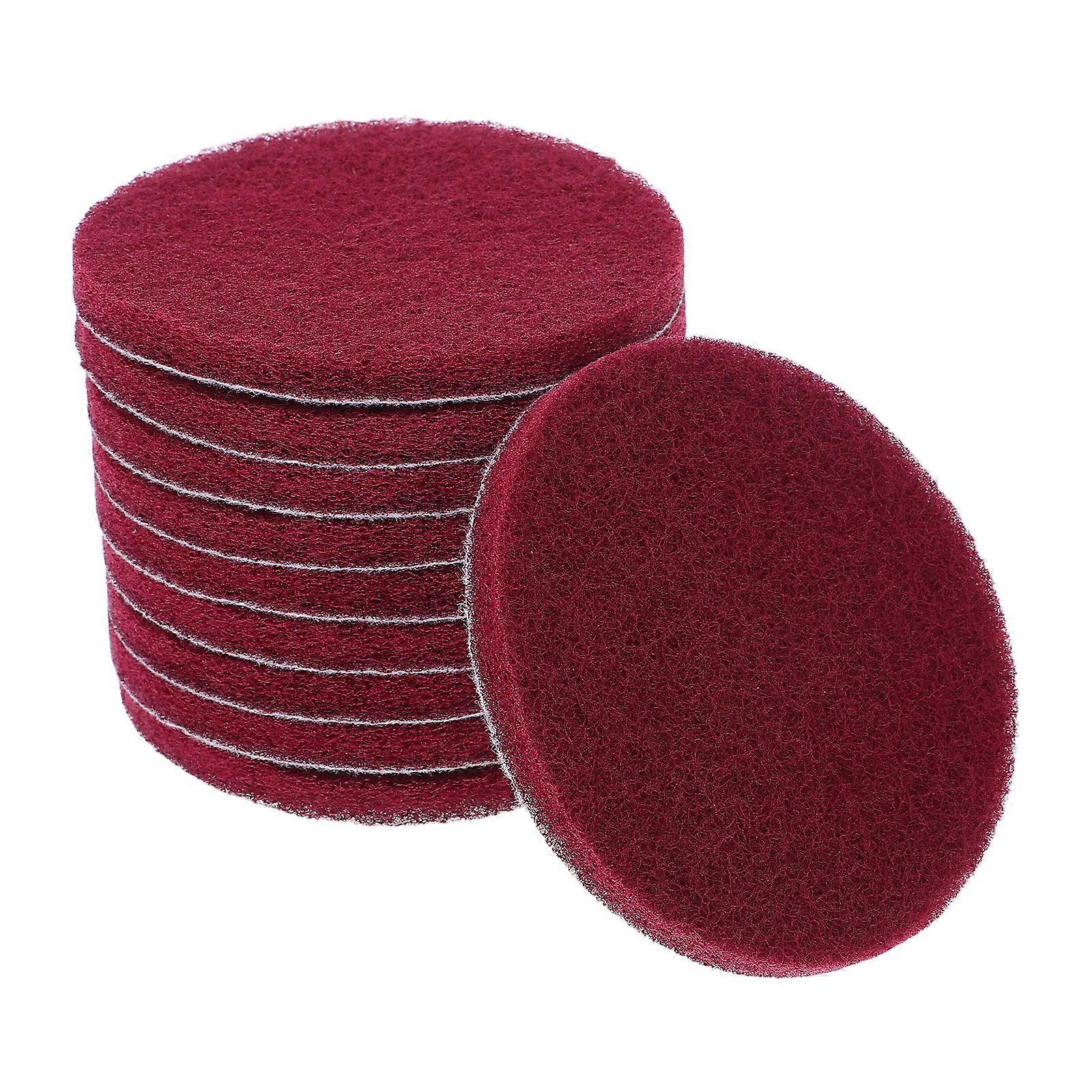 Home Use Nylon Sanding Pad for Grinding 20Pcs Dark Red Multi-Use