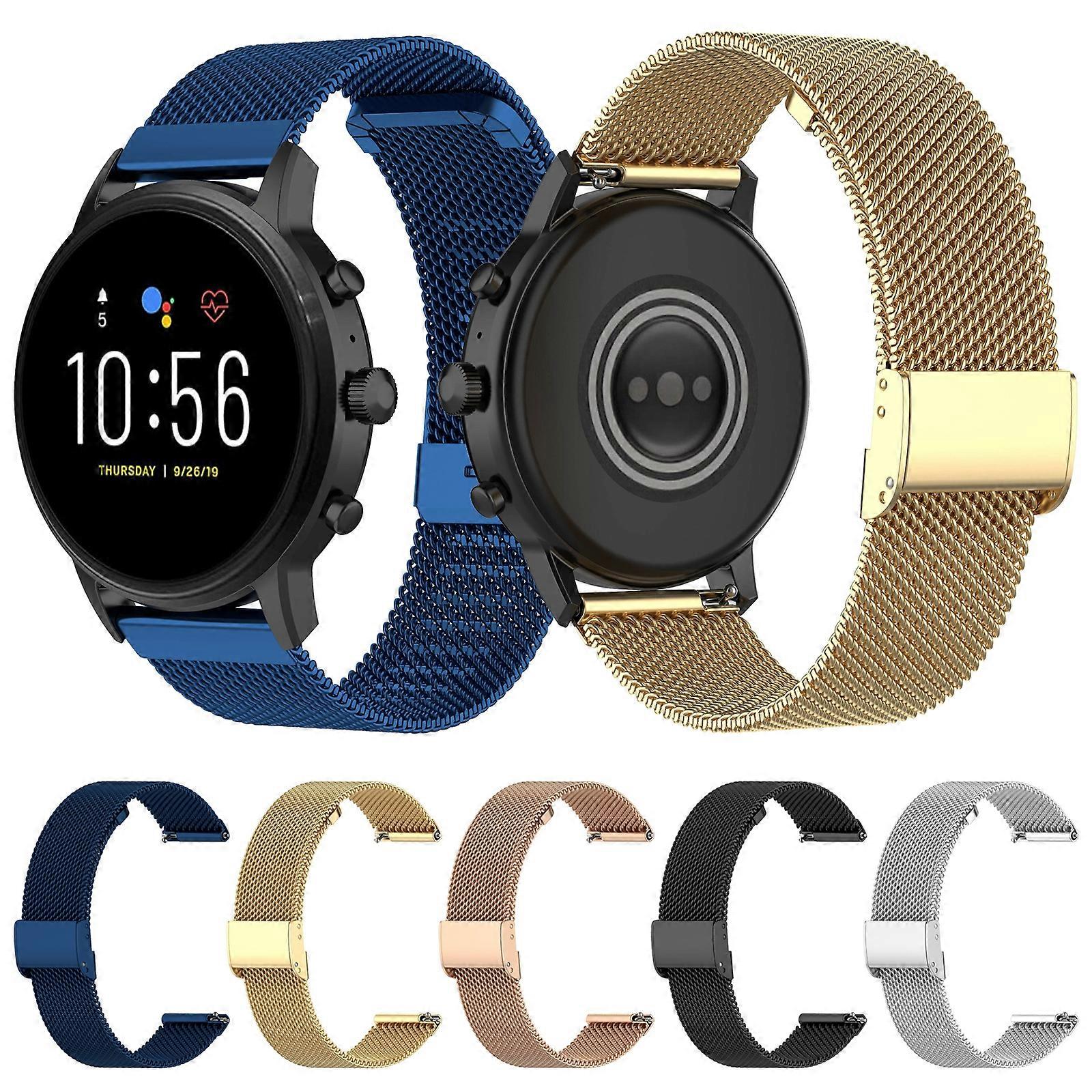 For Honor Magic Watch 2 46mm Milan Metal Steel Mesh Hebilla Correa de Reloj