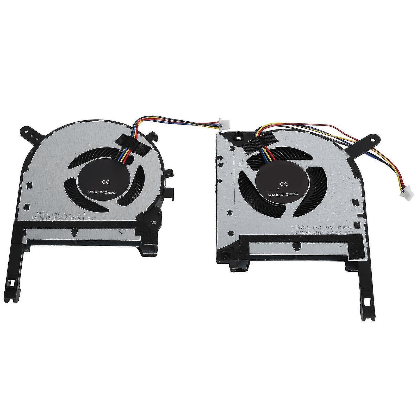 2pcs CPU & GPU Cooling Fan for ASUS TUF FX505ge FX505gm FX505dt FX705 Laptop Edition 1210