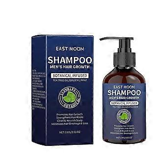 Men's Nourishing Peppermint & Rosemary Shampoo  Refreshing, Deep Cleansing, Soft & Fluffy Hair