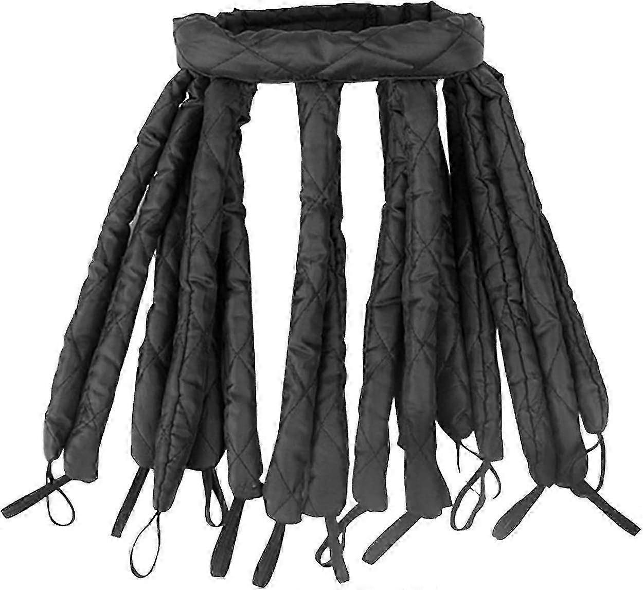 Silk Heatless Roller for Shiny Curls, No-Heat Curling Set with Headband for All Hair Types