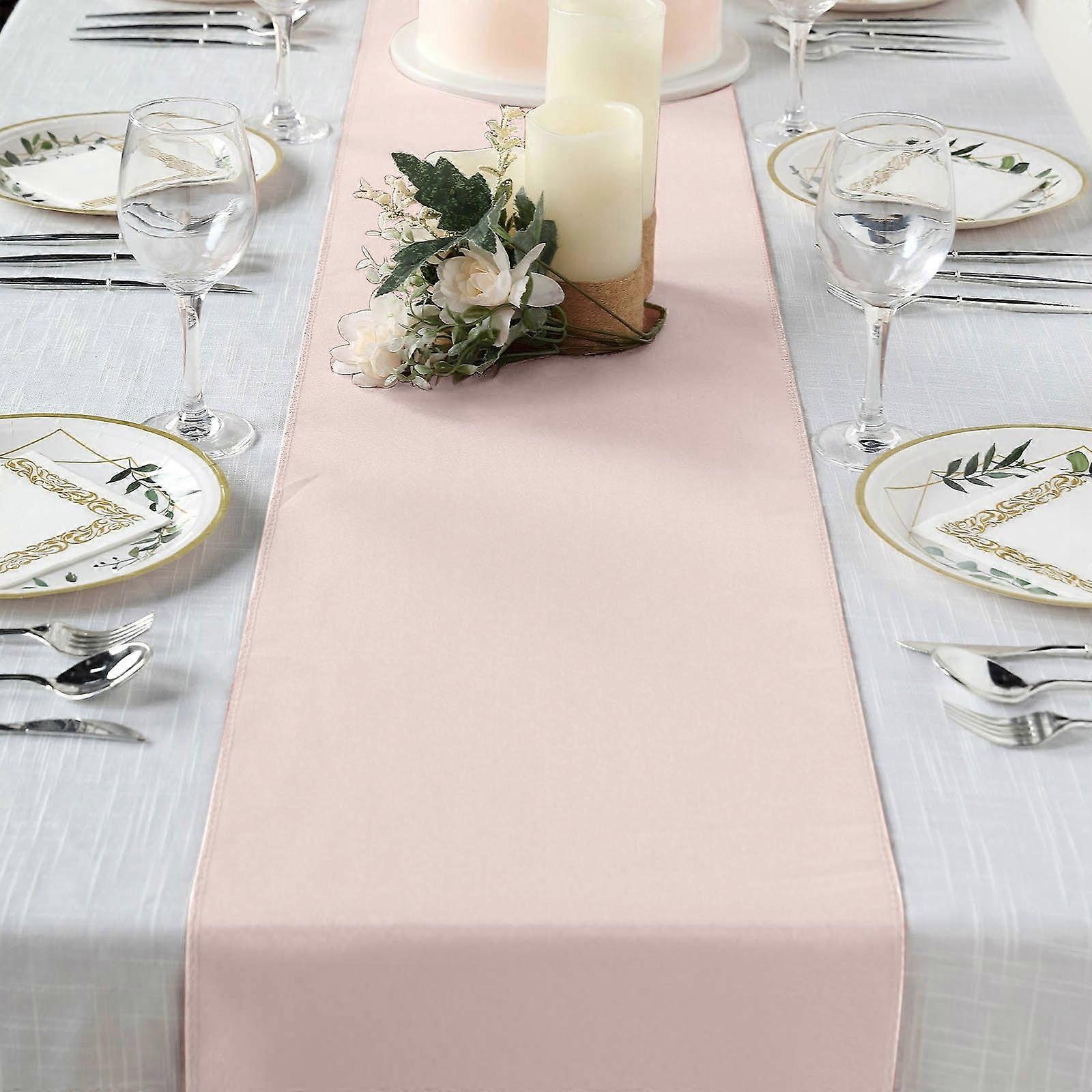 BalsaCircle 12" x 108" Polyester Table Top Runner Party Linens Dinner Decorations