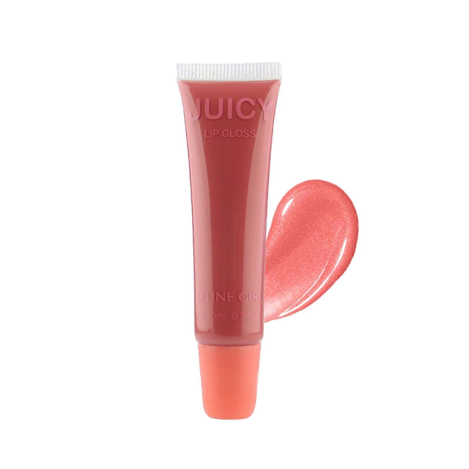 Lip Gloss and Lip Plumper with Hydrating Jelly Shade, Long Lasting Vivid Color for Women