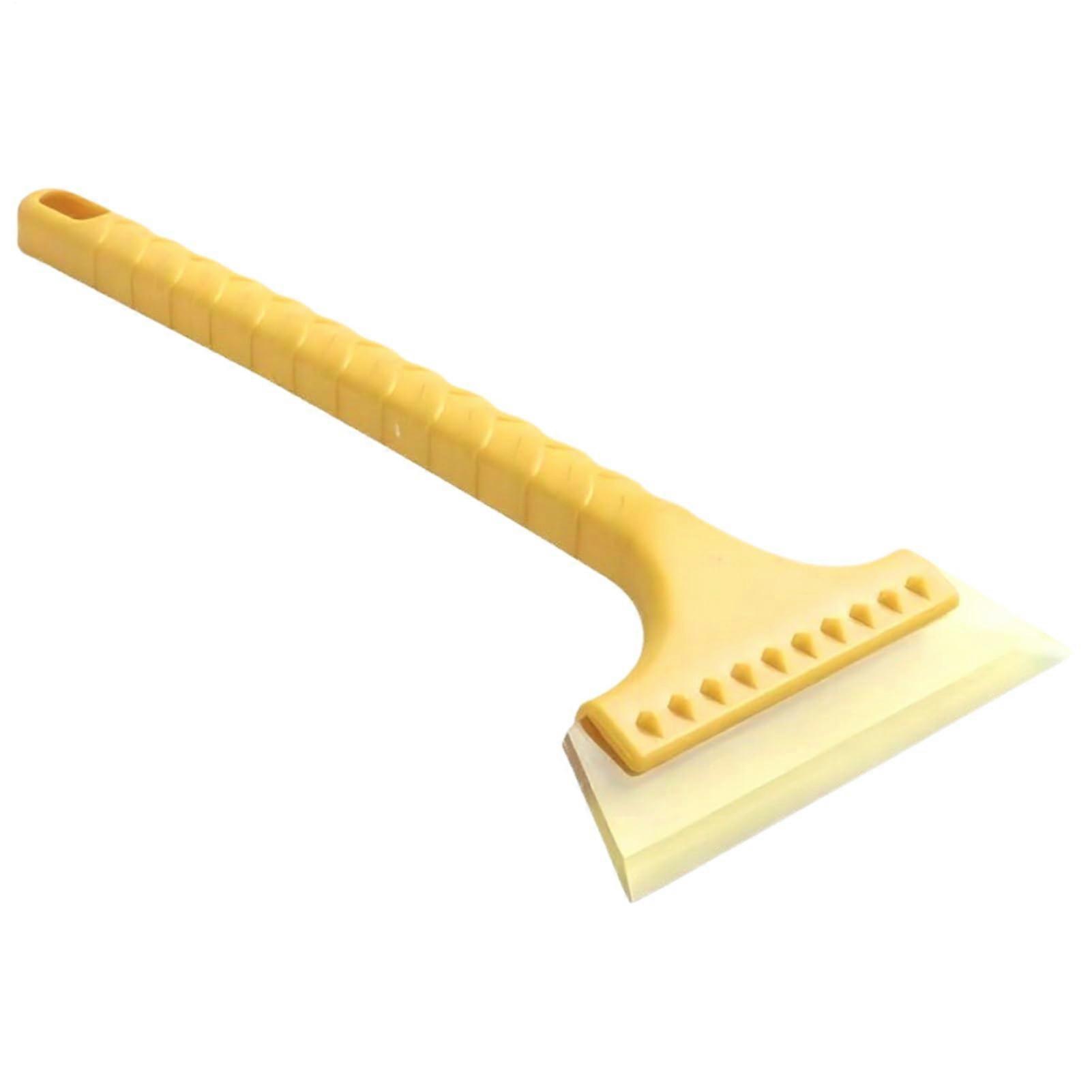 Heavy Duty Car Ice Scraper with ExtraWide Blade and Ergonomic Grip for Winter Windshield Snow