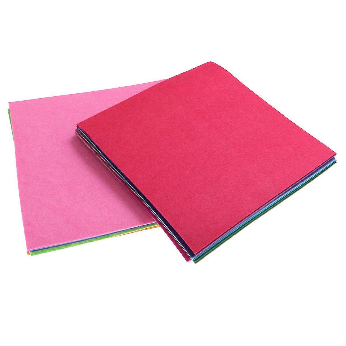 Multicolour Craft Nonwoven Fabric for DIY Art Work 40Pcs Sheets