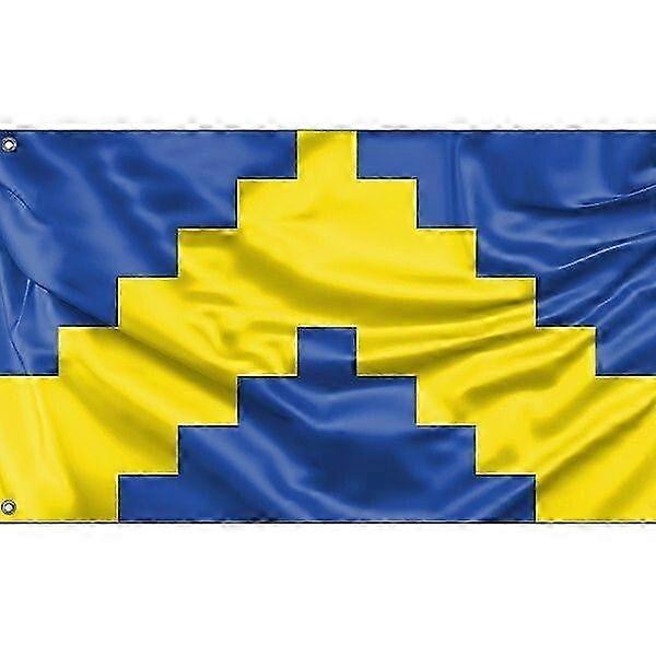 Sillamae, Estonia Flag