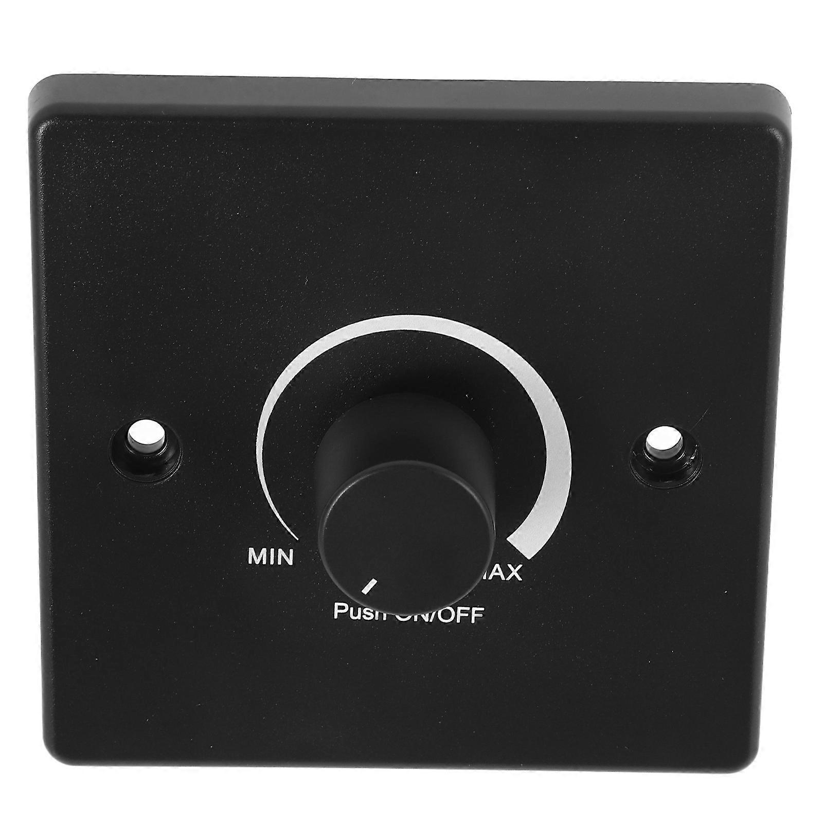 Dimmer Switch Yacht Rv 12V Lighting Fixture Durable Black Pc