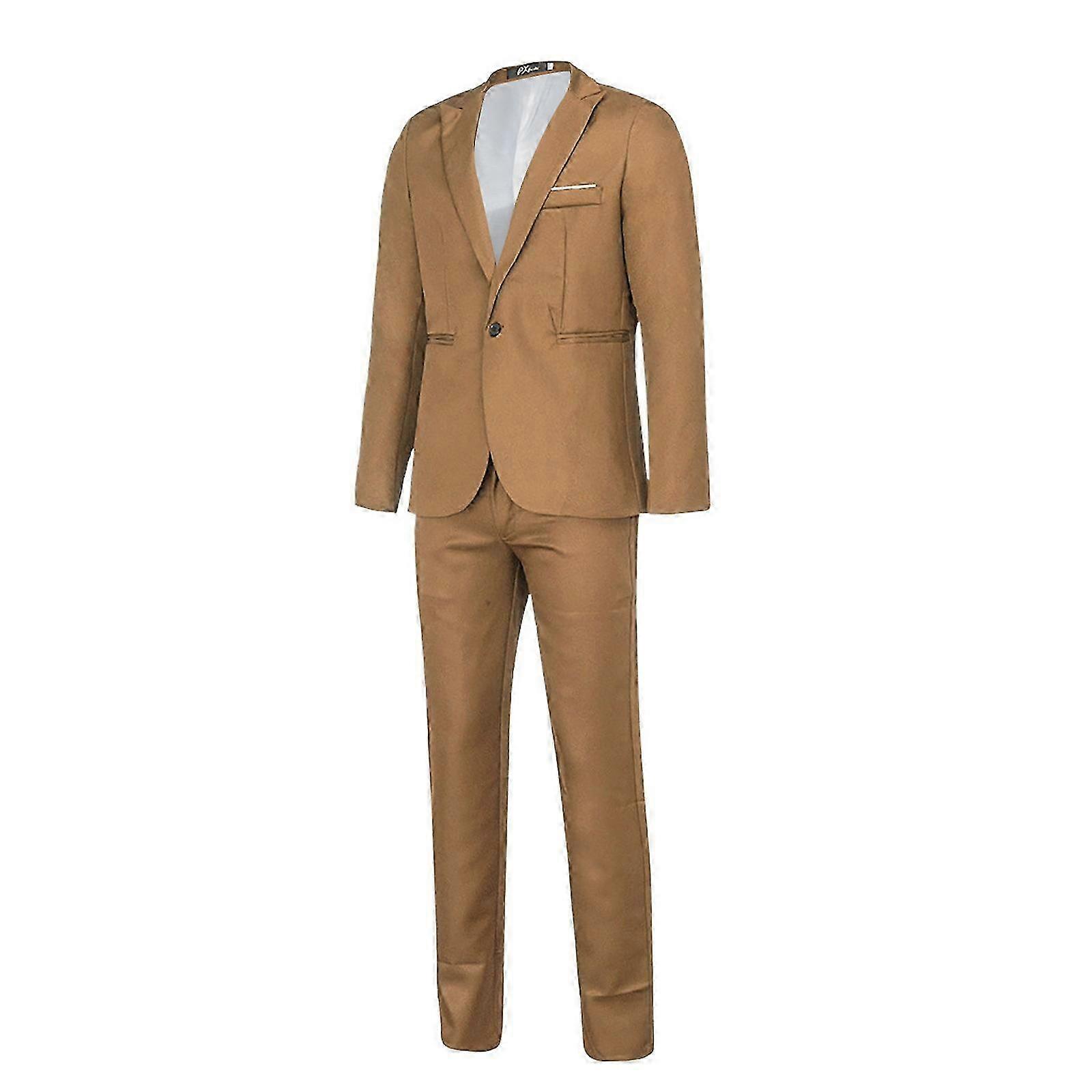 Men's Suit Jacket + Suit Pants Two-piece Suit