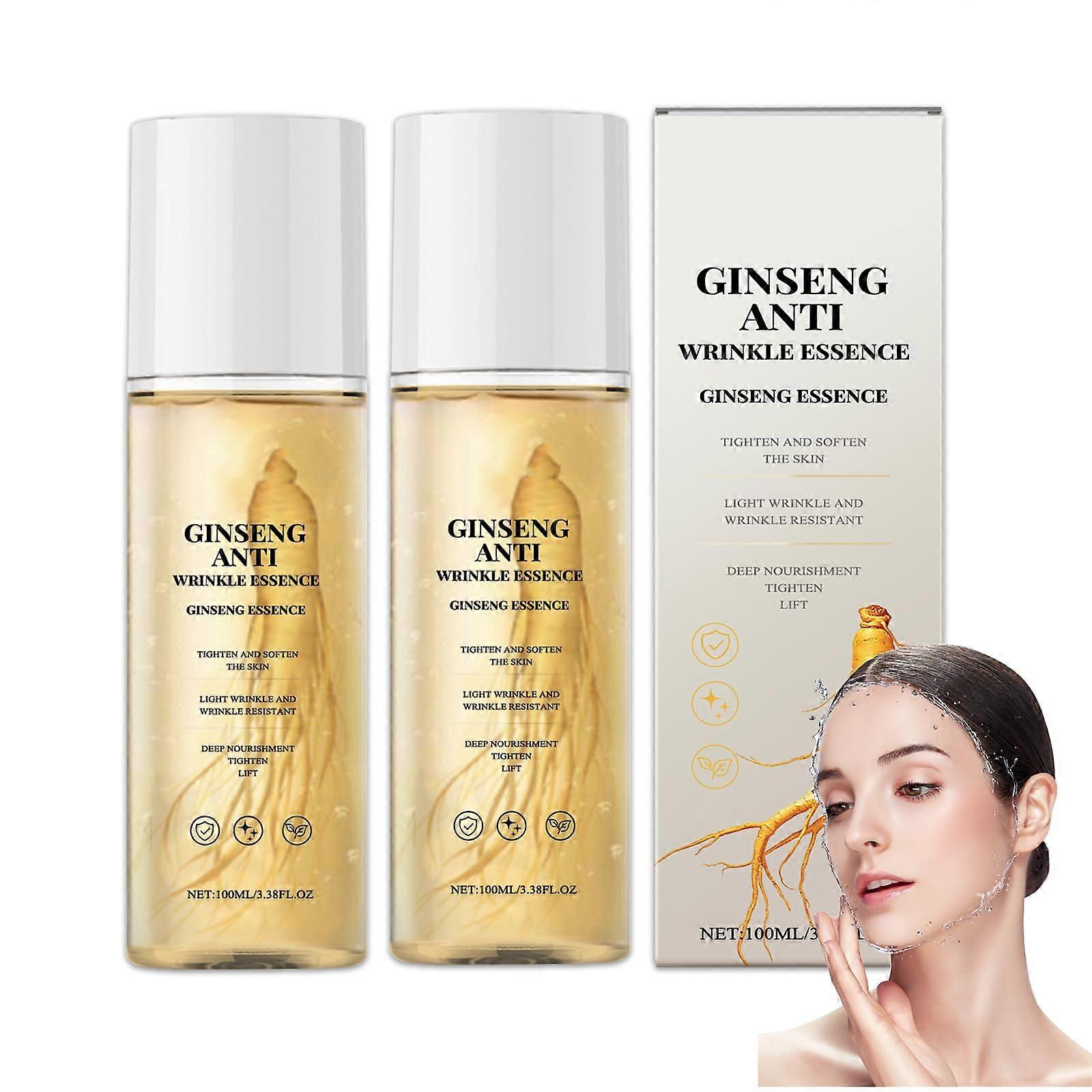 Ginseng Anti Aging Serum with Ginseng Extract for Wrinkle Reduction and Deep Hydration