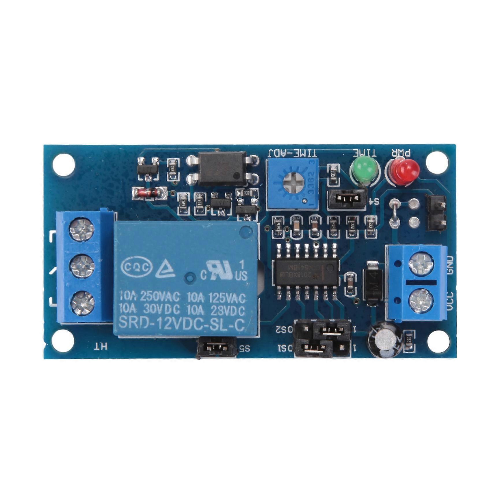 12V DC Delay Relay Delay Turn on / Delay Turn Off Switch Module with Timer