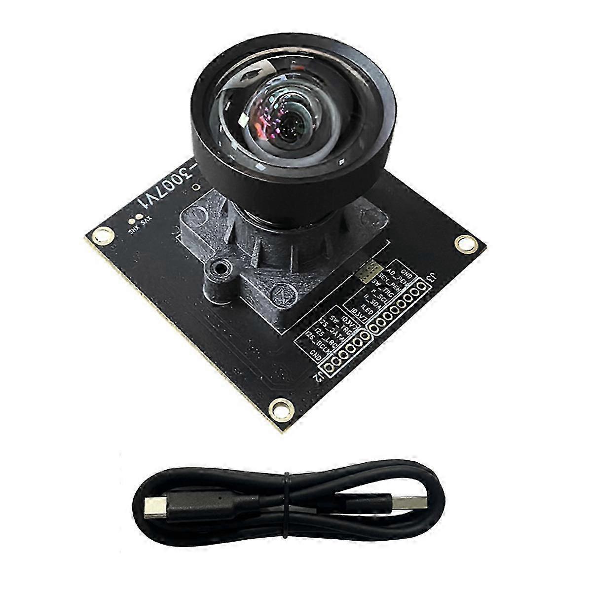 4K HD 8MP USB Camera Module 30-Frame IMX678 Camera Module for Industrial Computer Android Device Drive-Free 118 Degrees