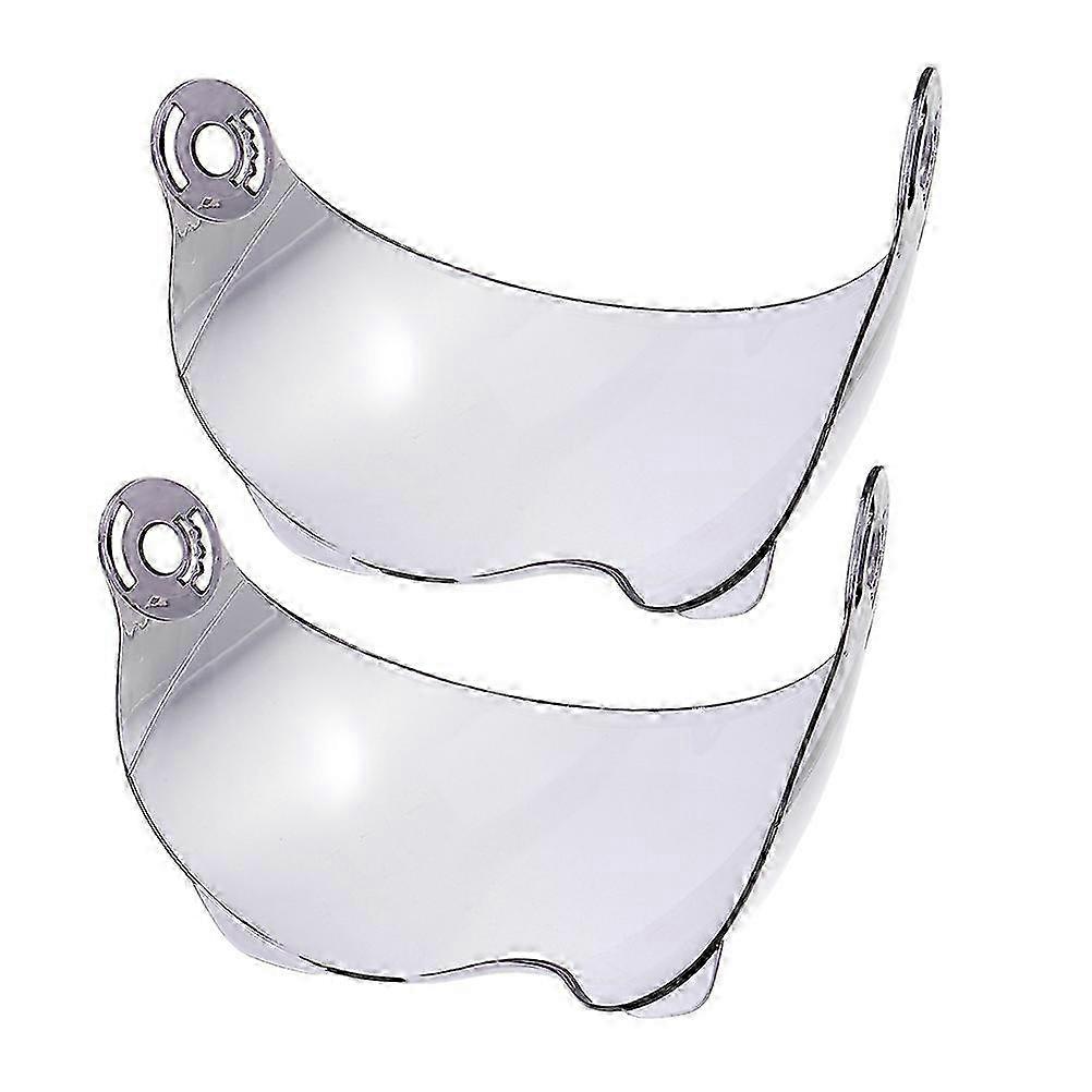 Clear Plastic Visor Replacement for Protection 2Pcs Universal Wind Blocker