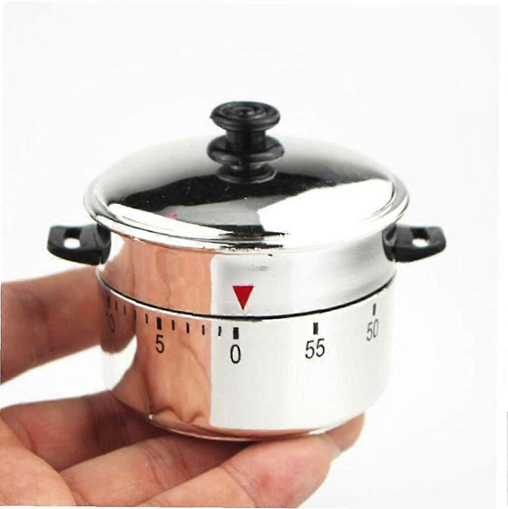 Kitchen Timer 60 Minute Mechanical Countdown with Loud Alarm, Battery Cooking Clock