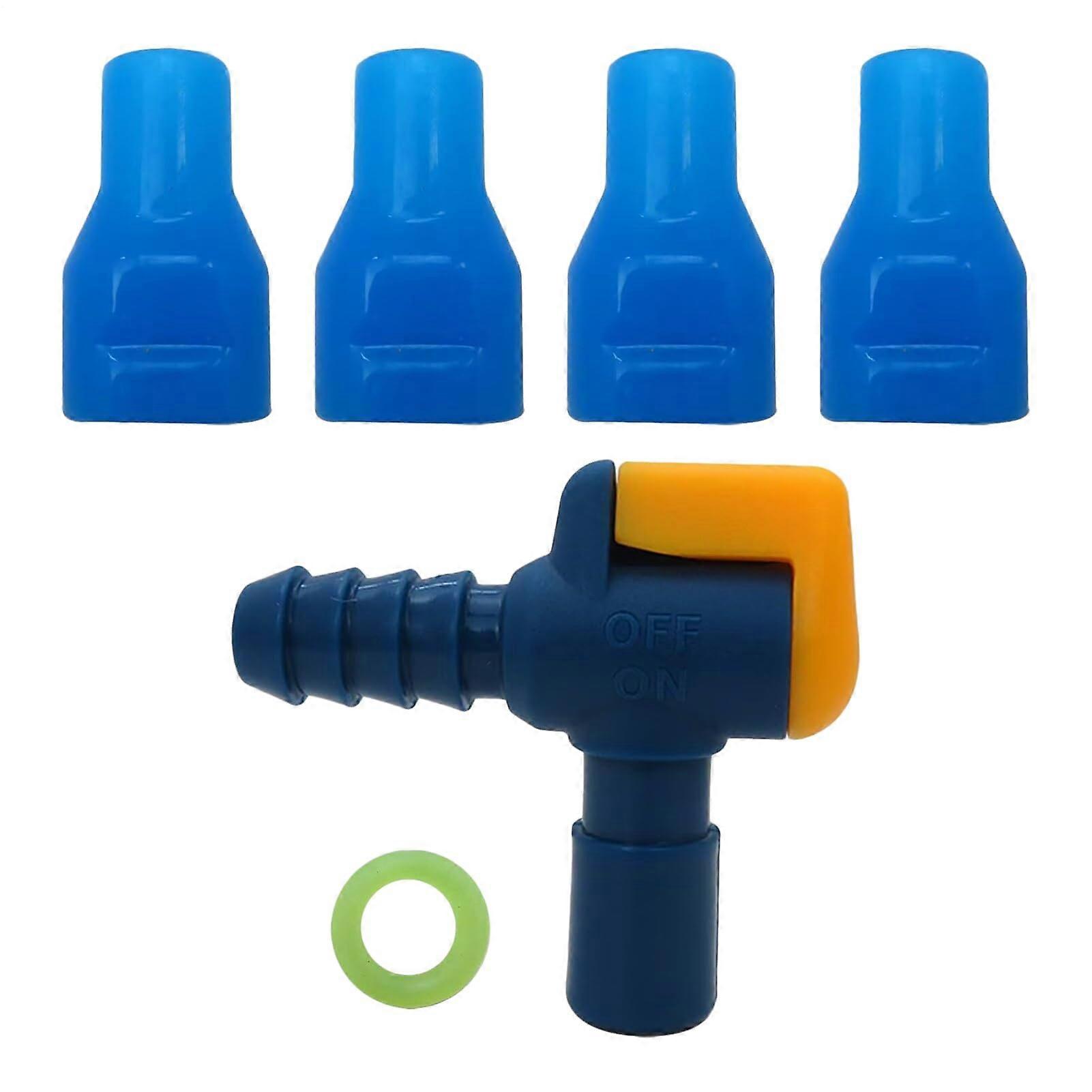 Hydration Bladder Bite Valve Replacement Leakproof RightAngle Silicone Nozzle for Backpack Reservoir