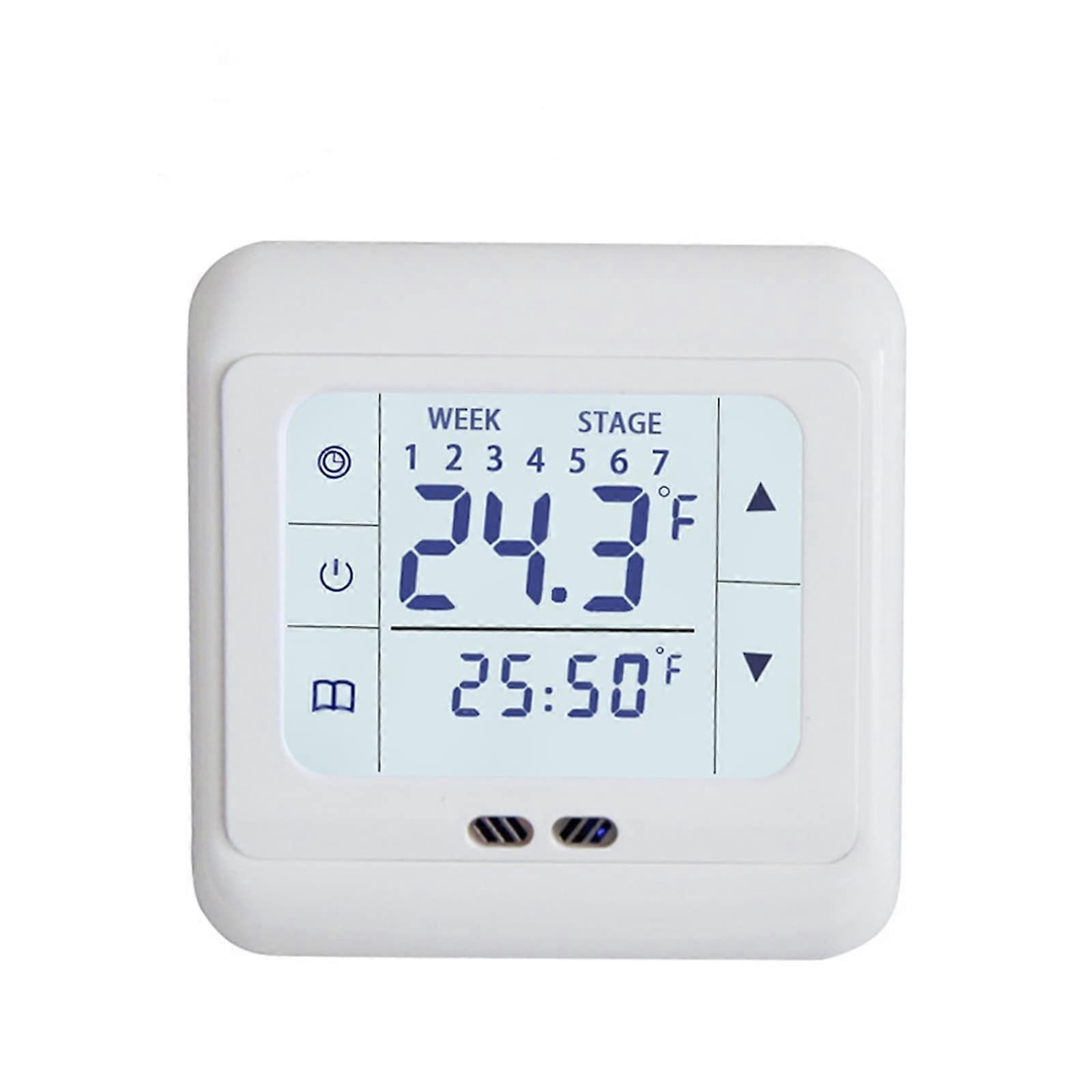 WiFi Smart Thermostat for Underfloor Heating with LCD Display, App Control and Energy Saving
