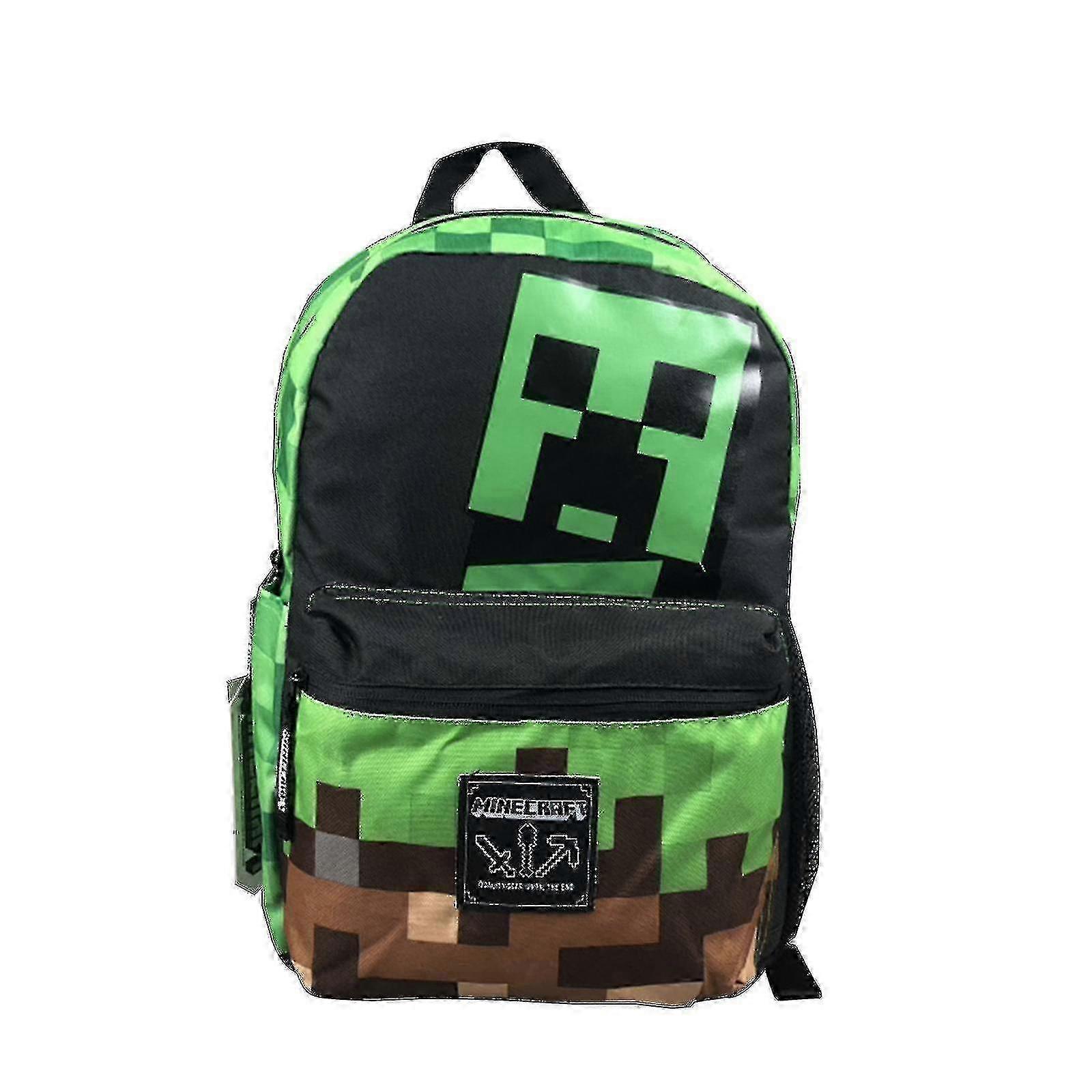 Minecraft School Bag Elementary School Children School Bag Backpack 2025