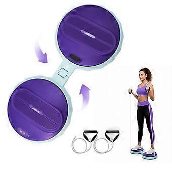 Torsionsskive - YEE GOO - Twist - Lilla - Fleksibel - LCD-skærm - Fitness