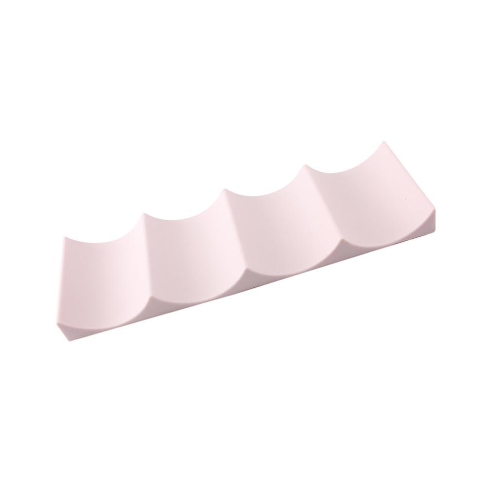 Rack Plastic Holder for Storage Organizer Pink Countertop