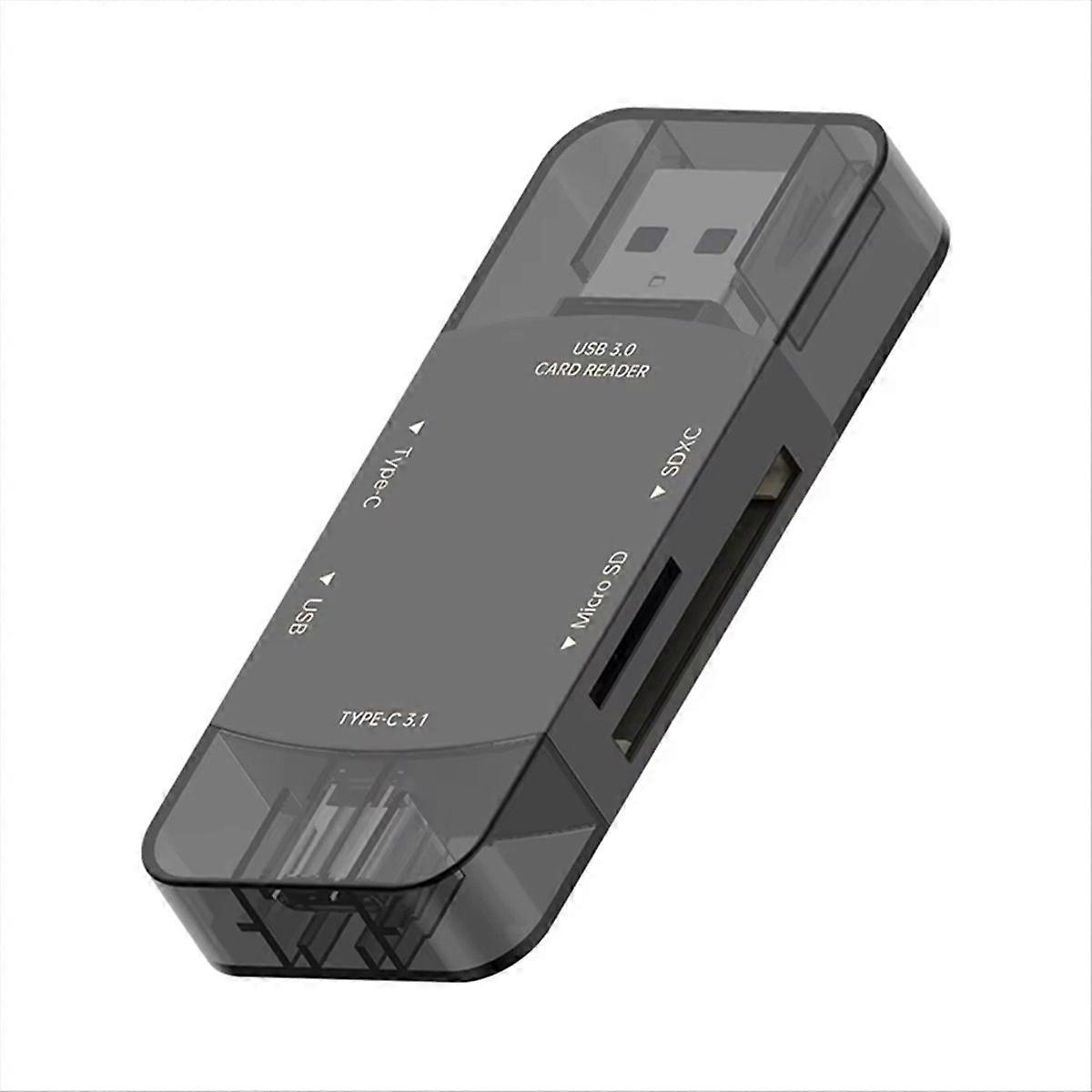 6in1 OTG SD Card Reader Type-c 3.1 To USB Adapter A