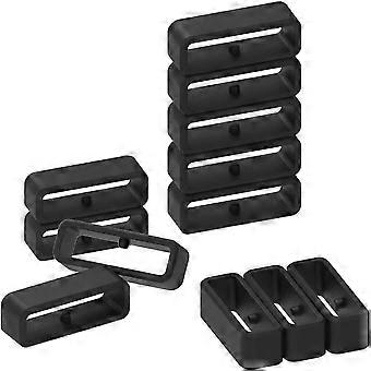 10-pakning med silikonrem for Garmin Forerunner 35 og Approach S10, sikker passform, sklisikker