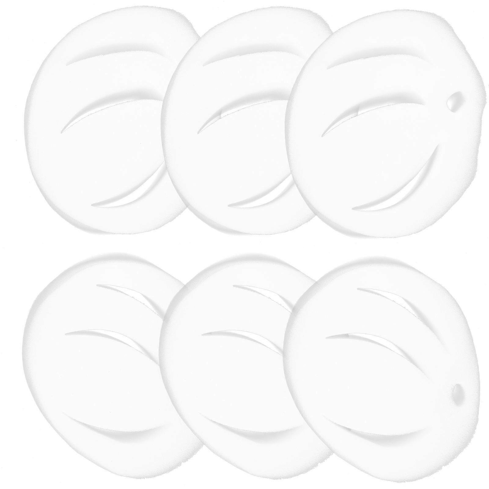 Pool Filter Sponge Oil Absorbing Tool for Cleaning 12Pcs White Set