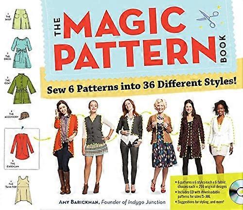 The Magic Pattern Book: Sew 6 Patterns Into 36 Different Styles!