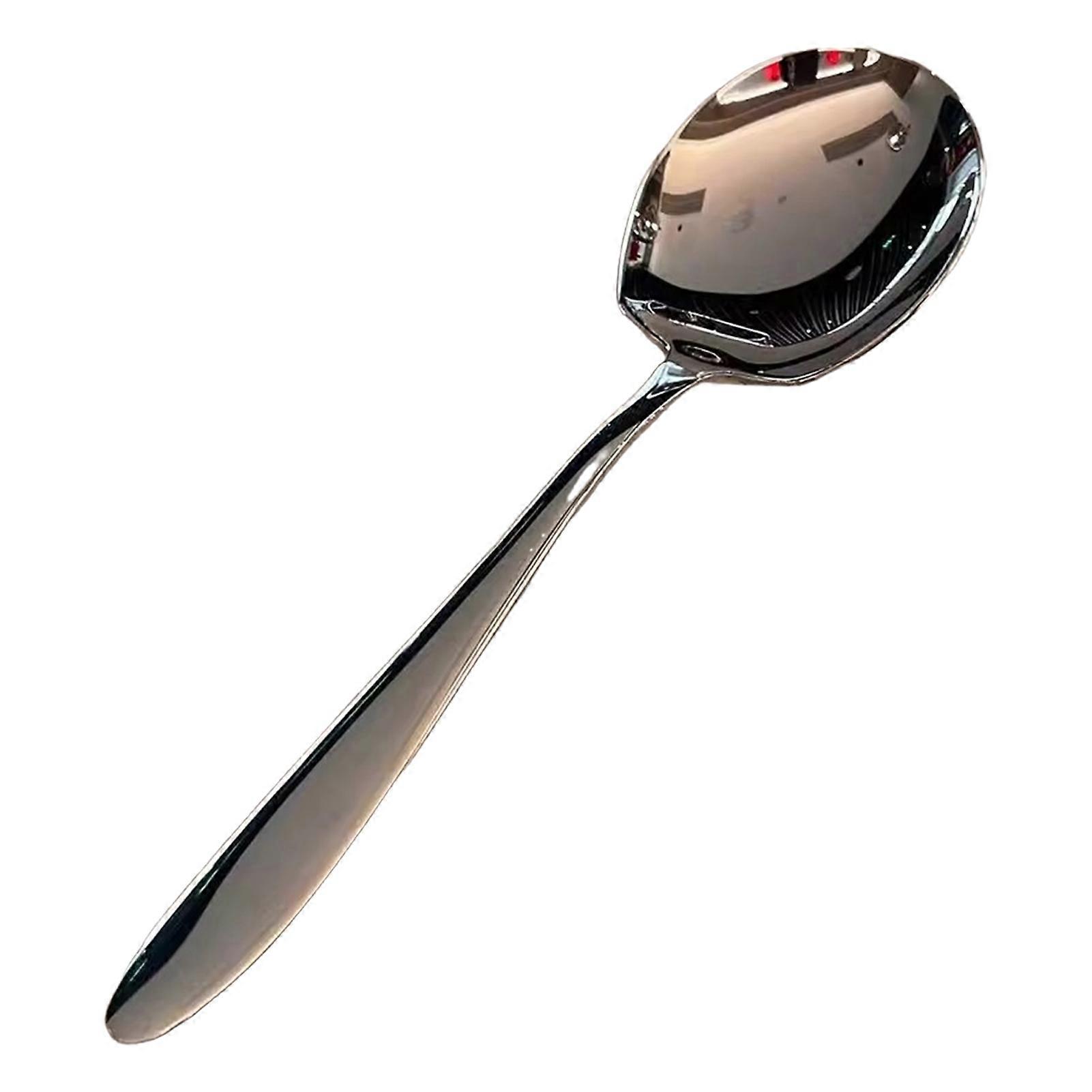 Durable Stainless Steel Spoon with Long Handle and Rustproof