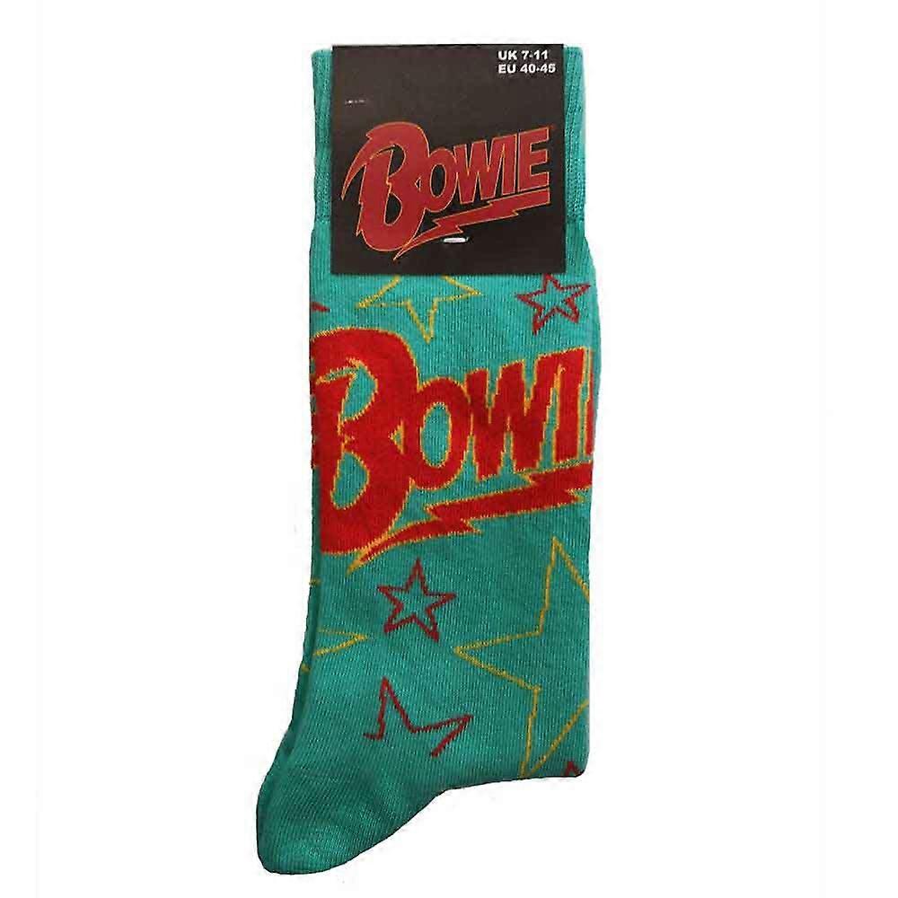 David Bowie Stars Outline Socks