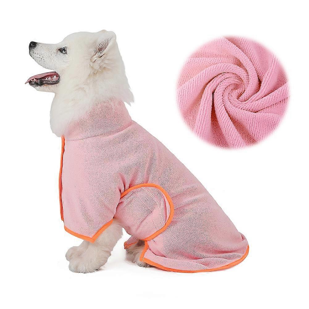 Absorbent Microfiber Dog Bath Towel For Small Medium Large Pets Windproof Quick Dry