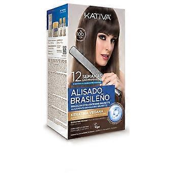 Kativa Kativa Professionele Braziliaanse Straightening Pro Dark Case 6 stuks voor dames