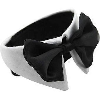 Dog Bow Tie Wedding Dog Collar Pet Collar Adjustable Bow Tie Bow Tie Suitable For Large Dogs 55.8-63.5 Cm-