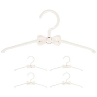 Pet Clothing Hanger Small Plastic Hangers Hanging Pet Clothes Closet Organization Non-Marking 5Pcs