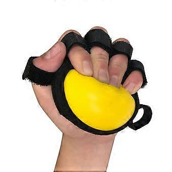 Grip Balls Hand Therapy for Stress Relief Black PU Squeeze Ball