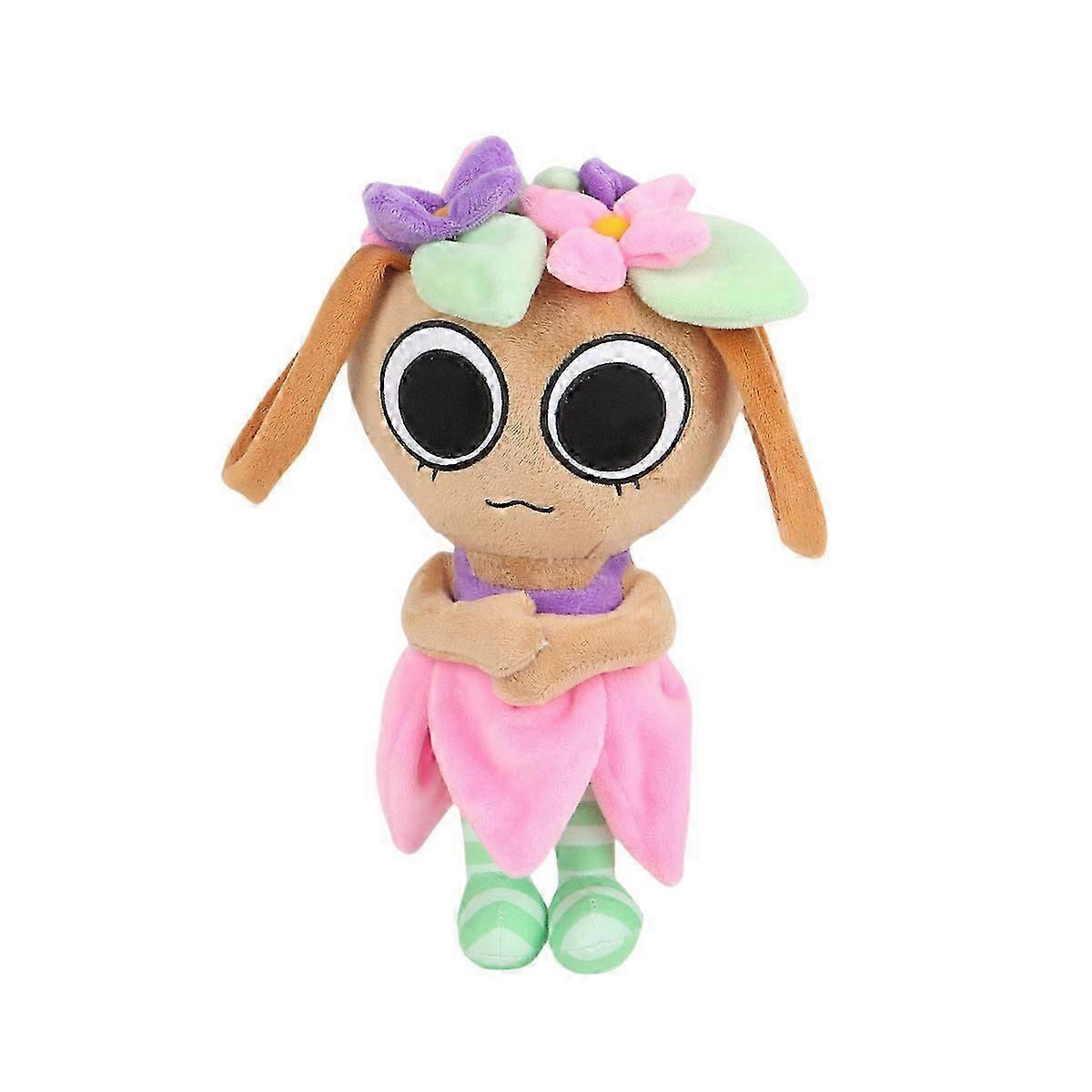 Dandy's World Horror Plush Dandy Figure Soft Stuffed Doll Toy Best Gift Fans HOT-Pinklotusflower25*10*28cm/0.127kg-2026a