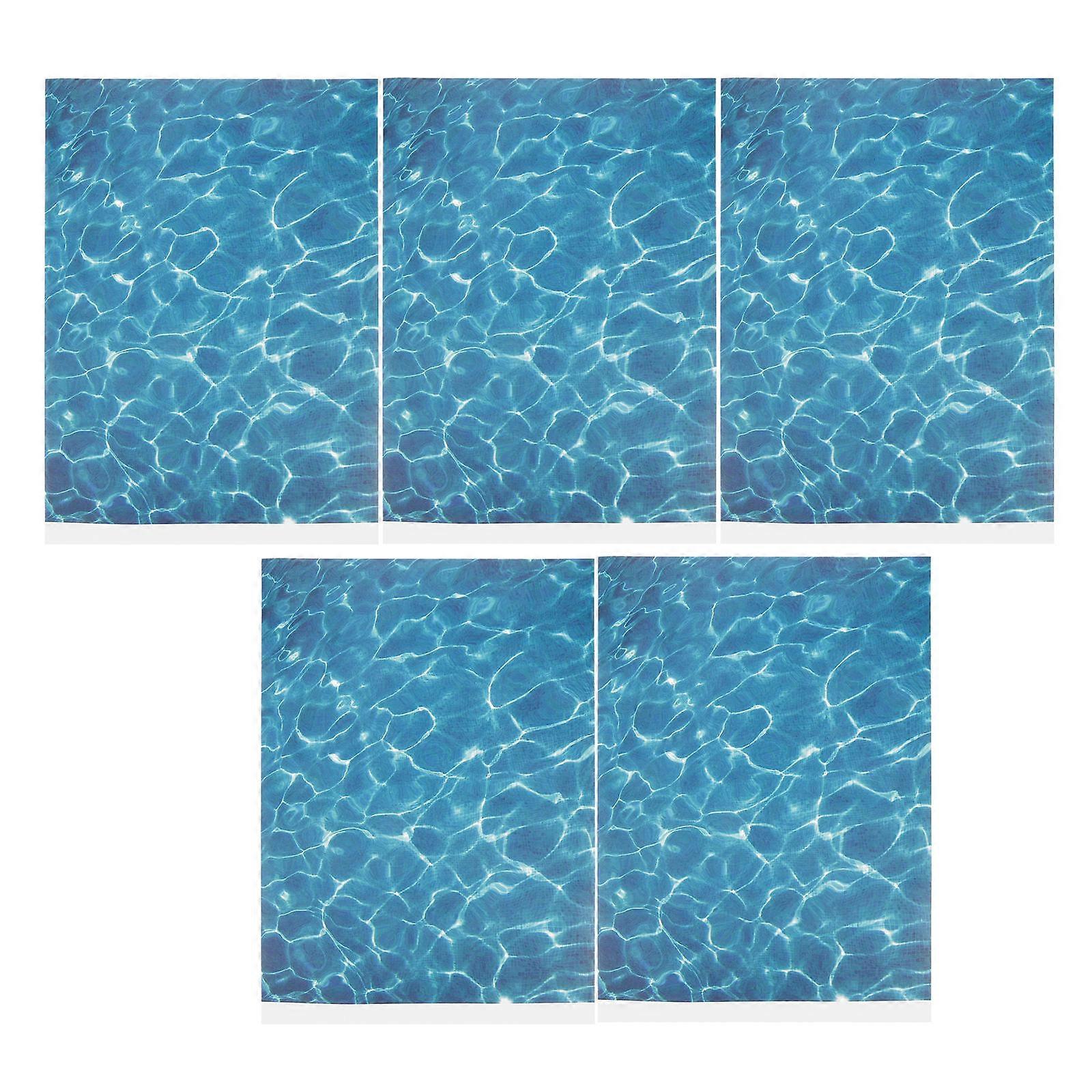 5 Sheets of Artificial River Sheet Sand Table Model Sand Table Stream Model Artificial River Basing