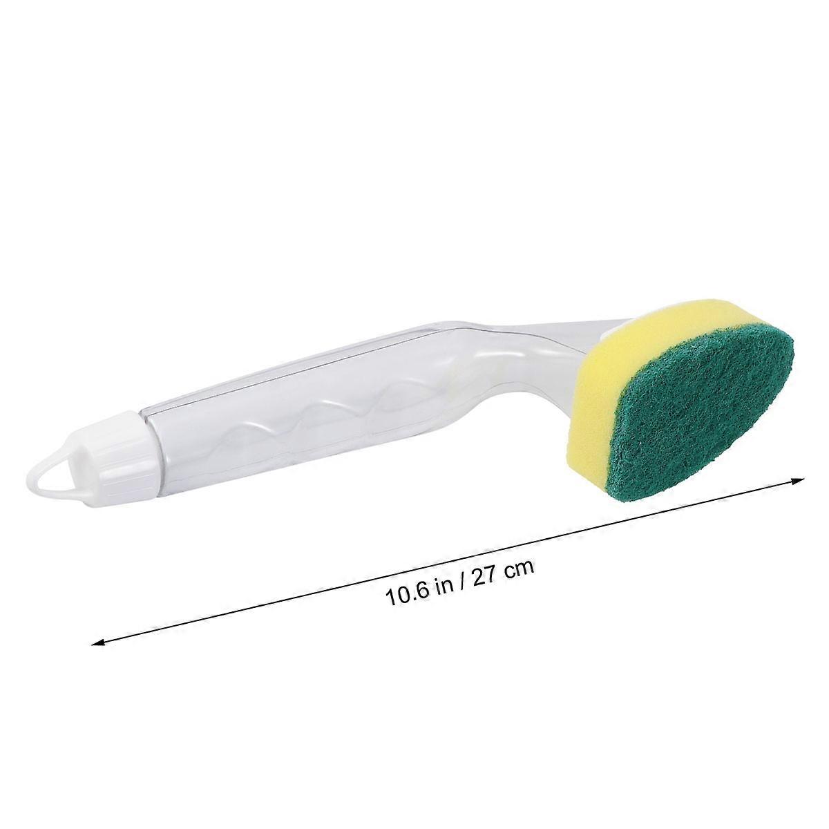 Kitchen Cleaning Brush Multi-Function Liquid Washing Dish Brush with 4Pcs Set