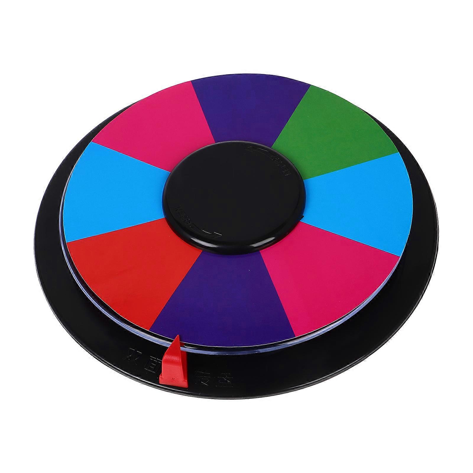 Desktop Spinning Prizes Wheel for Classroom with Fortune Game Function