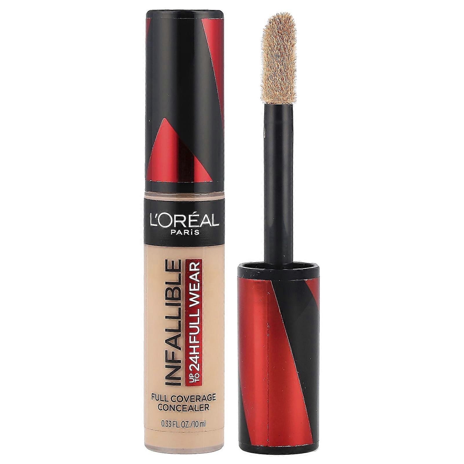 L'Oréal, Infallible, Full Coverage Concealer, 375 Latte, 0.33 fl oz (10 ml)