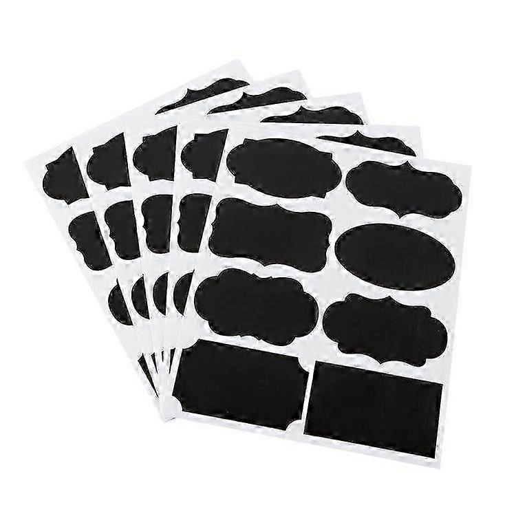 64pcs Jar Sticker Labels