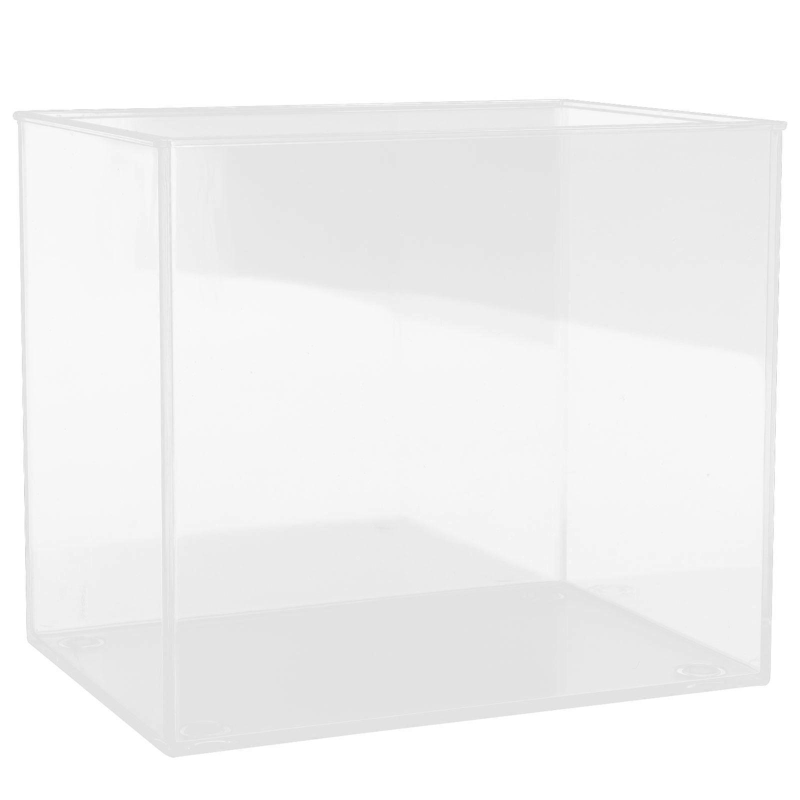 Mini Fish Tank Plastic Betta Tank for Home Use Multi-Function