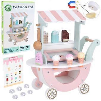 WOOPIE GREEN XXL Glassbutik Pastellglassvagn