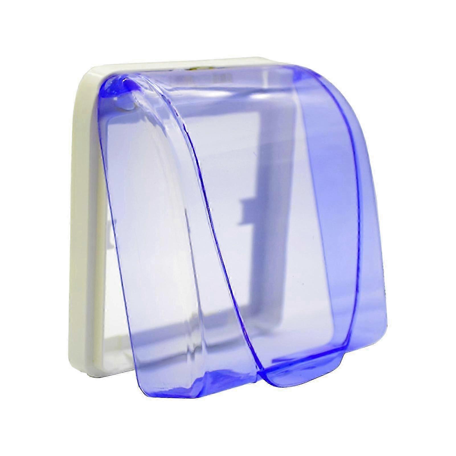 86 Type Switch Waterproof Box Dustproof Splash-proof Durable Power Outlet Socket Protective Cover For Bathroom