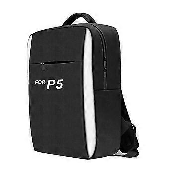Mochila de transporte a prueba de golpes para consola PS5 y accesorios del mando.
